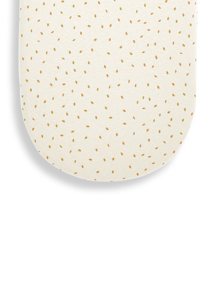 The Little Green Sheep Cream Rice Print Fitted Sheet - Image 1 of 2