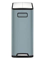 EKO Blue Titanium Steel Recycling 20+20 Litres Bin - Image 2 of 4