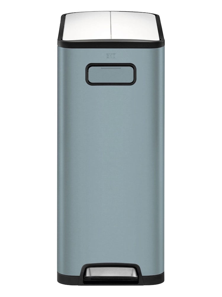 EKO Blue Titanium Steel Recycling 20+20 Litres Bin - Image 2 of 4