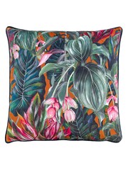Wylder Tropics Orange Mogori Wild Cushion - Image 2 of 4