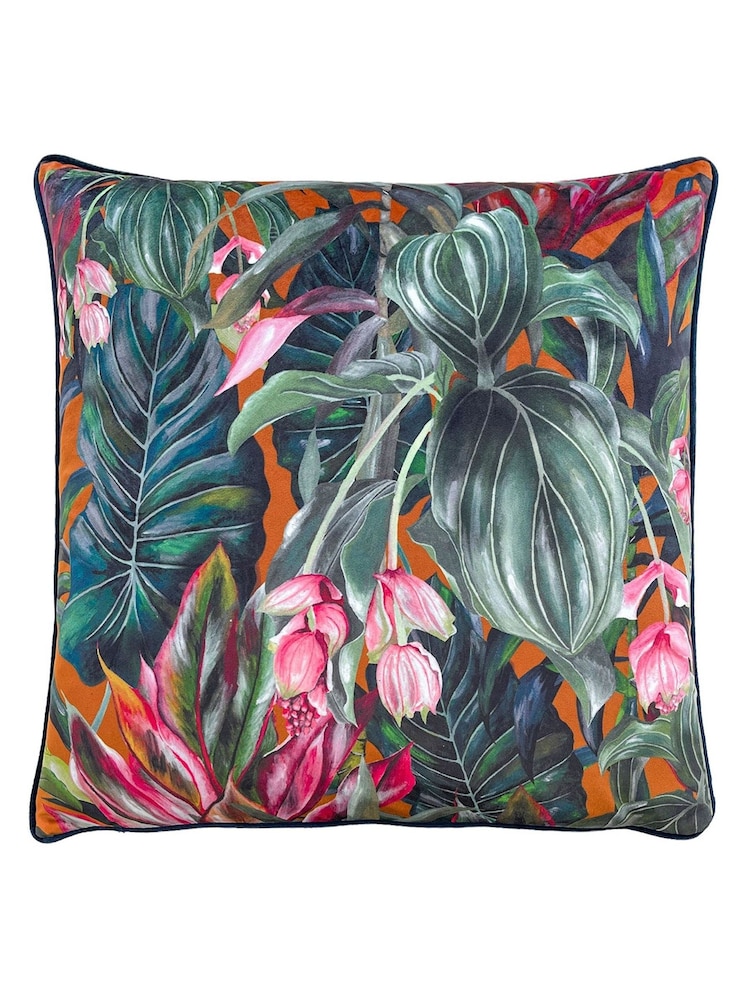 Wylder Tropics Orange Mogori Wild Cushion - Image 2 of 4