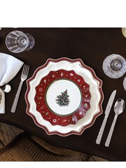 Villeroy and Boch Red Toy's Delight Red Breakfast Plate - Image 1 of 2