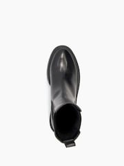 Dune London Black Picture Cleated Chelsea Boots - Image 6 of 6