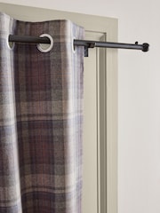 Black 28mm Door Curtain Pole - Image 4 of 5