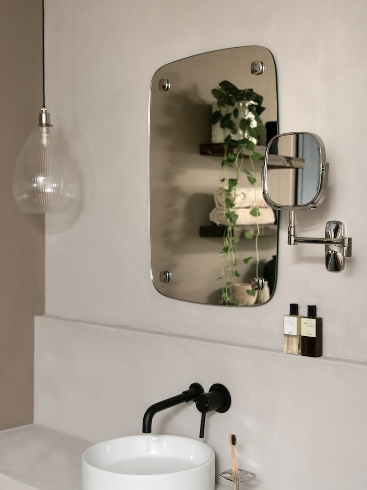 Robert Welch Silver Burford Wall Mirror - Image 2 of 4