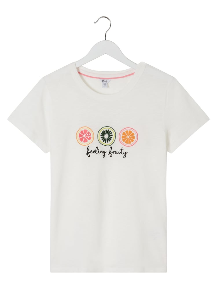 Khost Cream Clothing Feeling Fruity T-Shirt - Image 6 of 6