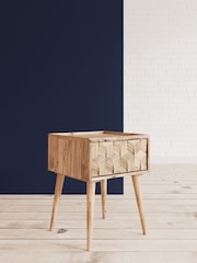 Swoon Natural Terning Bedside Table - Image 1 of 7