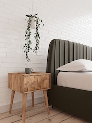 Swoon Natural Terning Bedside Table - Image 2 of 7