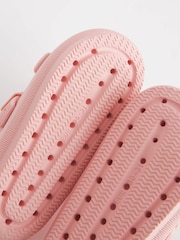Blush Pink Chunky Double Strap Sandals - Image 5 of 5