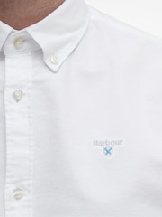 Barbour® White Oxtown Classic Oxford Long Sleeve Shirt - Image 5 of 6