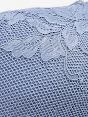 White/Blue Pad Full Cup Lace Bras 2 Pack - Image 13 of 14