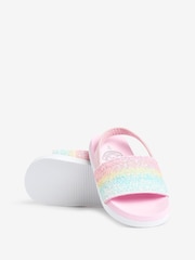 Pink Glitter Sliders - Image 3 of 4