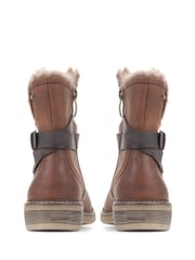 Pavers Brown Pavers Casual Calf Black Boots - Image 3 of 5