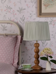 Laura Ashley Natural Maria Wooden Table Lamp Base - Image 2 of 4