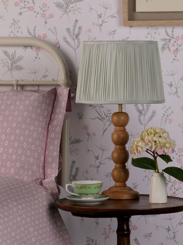 Laura Ashley Natural Maria Wooden Table Lamp Base - Image 2 of 4 Laura Ashley Natural Maria Wooden Table Lamp Base - Image 2 of 4