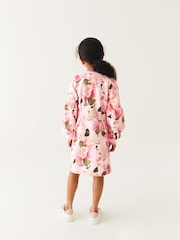 Hellpink - Baker by Ted Baker Geblümtes Sweat-Kleid - Bild 2 von 13