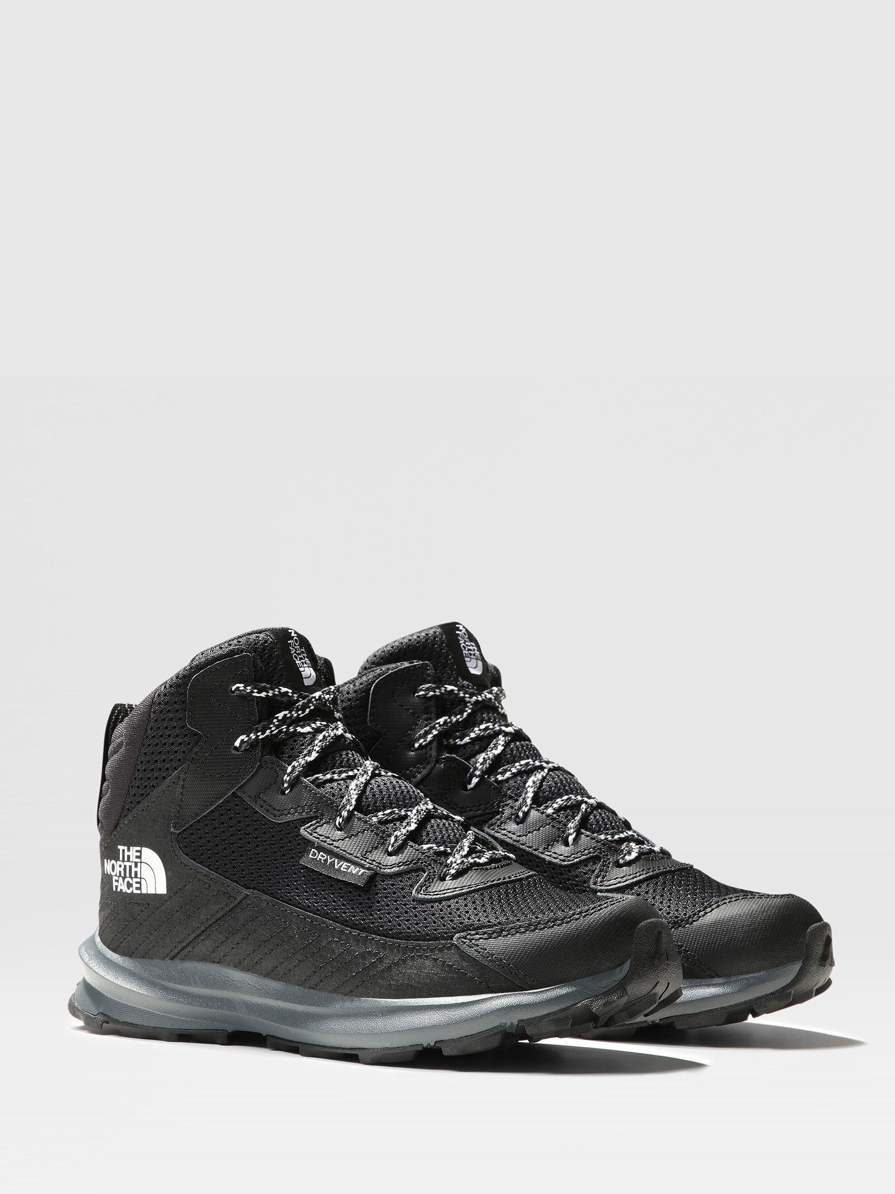 Buy The North Face Black Fastpack Kids Hiker Mid WP Boots from