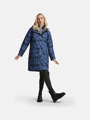 Regatta Natural Orla Kiely Waterproof Longline Parka - Image 1 of 10