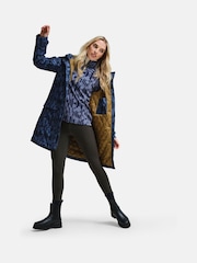 Regatta Natural Orla Kiely Waterproof Longline Parka - Image 5 of 10
