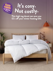 Slumberdown Chilly Nights 15 tog Winter White Duvet - Image 3 of 8