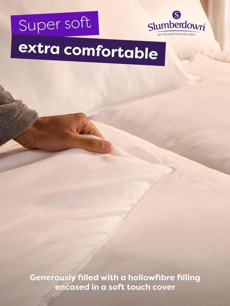Buy Slumberdown Chilly Nights 15 tog Winter White Duvet from the