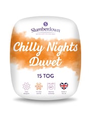 Slumberdown Chilly Nights 15 tog Winter White Duvet - Image 8 of 8