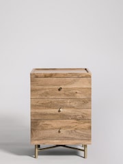 Swoon Natural Halle Bedside Table - Image 3 of 7