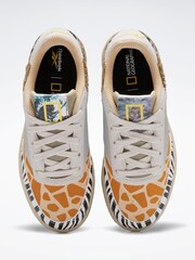 Reebok National Geographic Club C Brown Trainers - Image 5 of 5