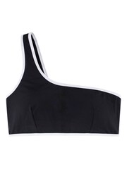 Dorina Bandol Black Eco Light Padded One Shoulder Bikini Top - Image 16 of 18