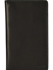 OSPREY LONDON Bearsted Leather RFID Travel Organiser Black Wallet - Image 3 of 3