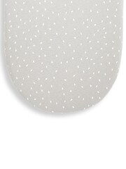 The Little Green Sheep Grey Moses Basket Fitted Sheet - Image 1 of 2