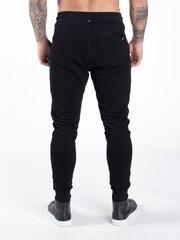 Luke 1977 Liston Jet Black Joggers - Image 2 of 8