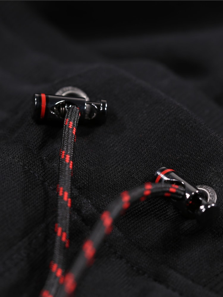 Luke 1977 Liston Jet Black Joggers - Image 8 of 8