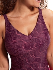 Speedo Pink Evie Printed Shaping Tankini - Image 5 of 8