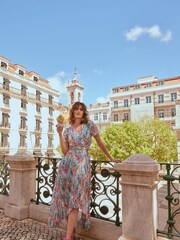 Phase Eight Pink Cleo Floral Midaxi Dress - Image 1 of 8