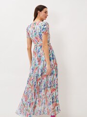 Phase Eight Pink Cleo Floral Midaxi Dress - Image 4 of 8
