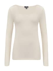 Pour Moi Off White Round Neck Round Neck - Image 4 of 5