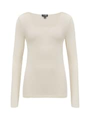 Pour Moi Off White Round Neck Round Neck - Image 5 of 5
