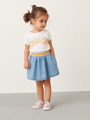 Multi 2 Piece Skirt & T-Shirt Set (3mths-7yrs) - Image 1 of 6