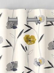 Yellow Hetty Made To Measure 100% Cotton Curtains - Image 7 of 9