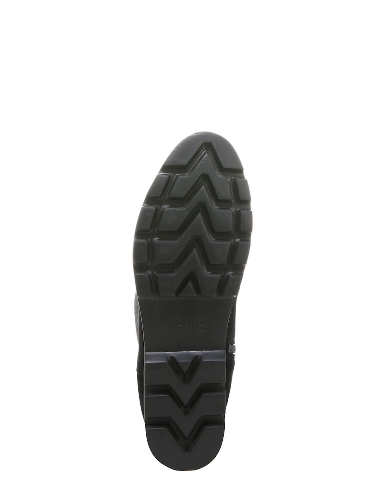 Vionic Gwen Black Waterproof Suede Knee Length Boots - Image 7 of 7 Vionic Gwen Black Waterproof Suede Knee Length Boots - Image 7 of 7