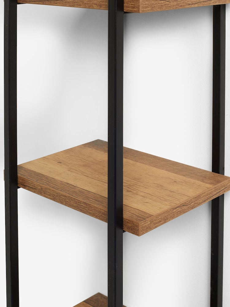 Dark Bronx Narrow 5 Tier Wall Shelves - Image 6 of 6