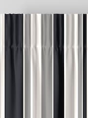 Black Huddson Made To Measure 100% Cotton Curtains - Image 6 of 9