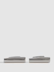 Reiss Silver Blake Bar Cufflinks - Image 1 of 5