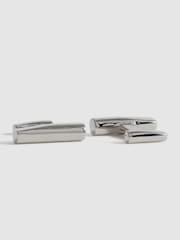 Reiss Silver Blake Bar Cufflinks - Image 3 of 5