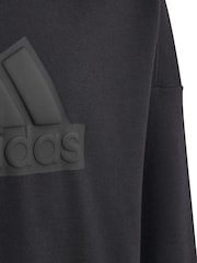 adidas Black Sportswear Future Icons Logo Hoodie - Image 5 of 7