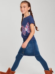 M&Co Blue Butterfly T-Shirt - Image 3 of 6
