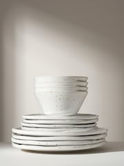 Truly 12 Piece White The Marlow Dinner Set - Image 1 of 4