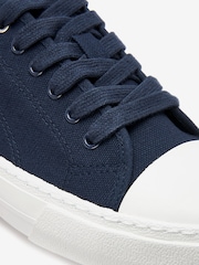 Navy Forever Comfort® Navy Baseball Canvas Trainers - Image 4 of 6