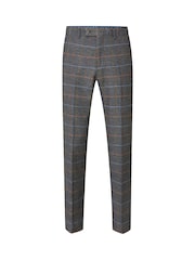 Skopes Grey Doyle Tweed Tailored Wool Blend Suit: Trousers - Image 3 of 4